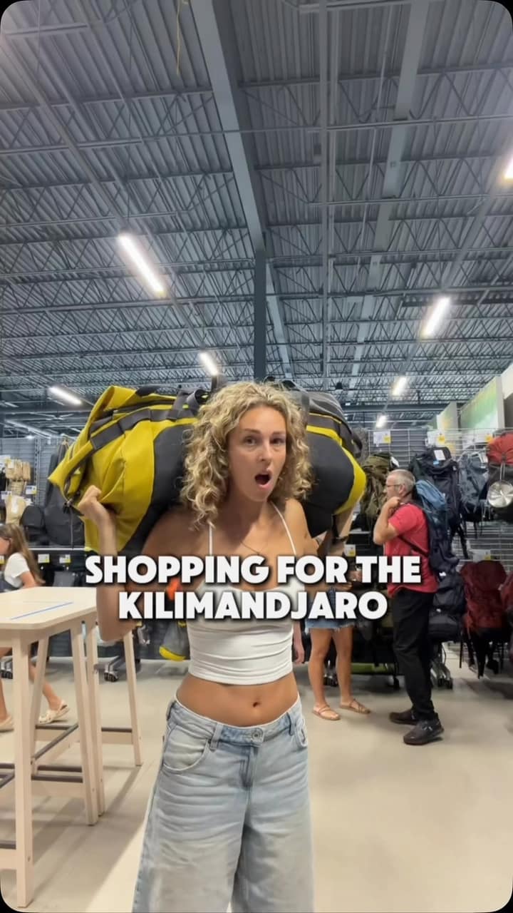 Alex-Anne Aubé-Kubel lance le compte à rebours du Kilimandjaro et panique déjà sur son sac à dos