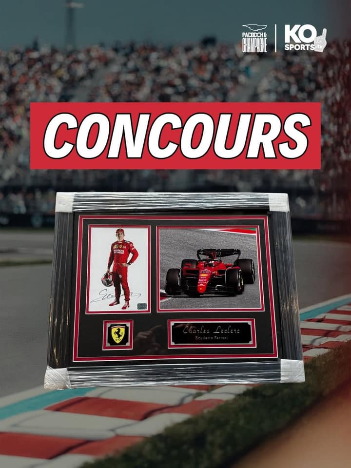 Benoît Gagnon met un cadre signé Charles Leclerc en jeu et te demande de mériter ta chance