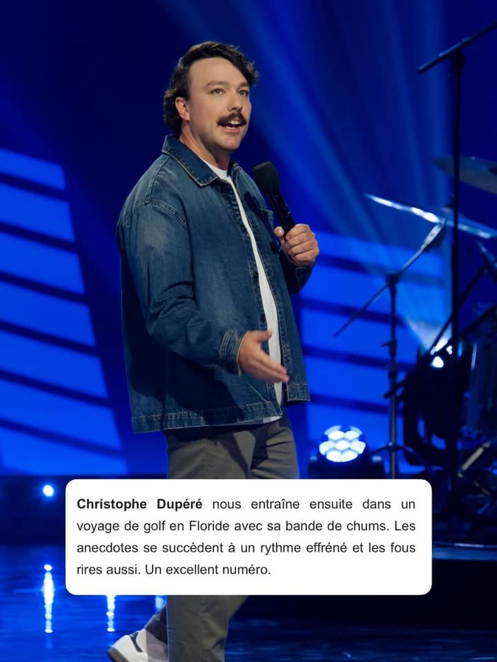 Christophe Dupéré partage la scène avec Ludovick Bourgeois et c'est le moment qui le rend le plus…