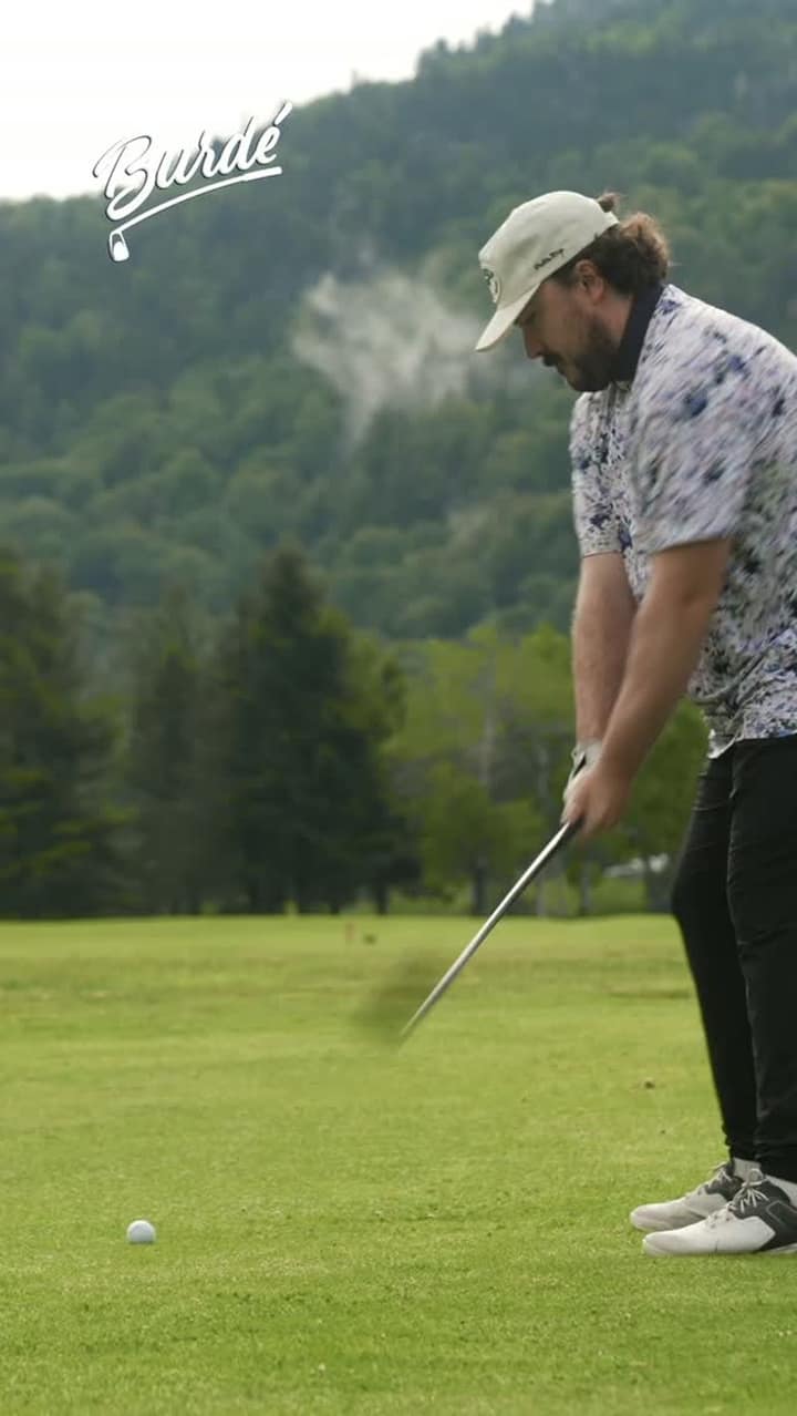 Christophe Dupéré pointe le bâton pour sauver son swing dans BURDÉ