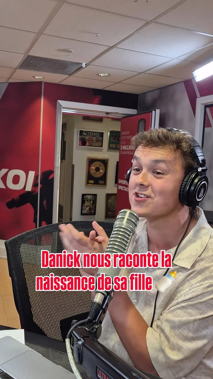 Danick Martineau range son nouveau show radio au 3e rang de son été et te laisse deviner le podium