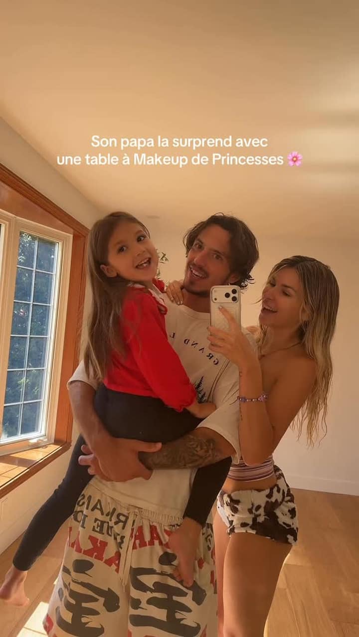 Elisabeth Rioux distribue le « best dad award » et le gagnant, c'est Mason