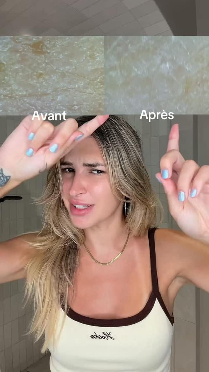 Le combo avant/après d'Elisabeth Rioux met son cleanser coréen en vitrine