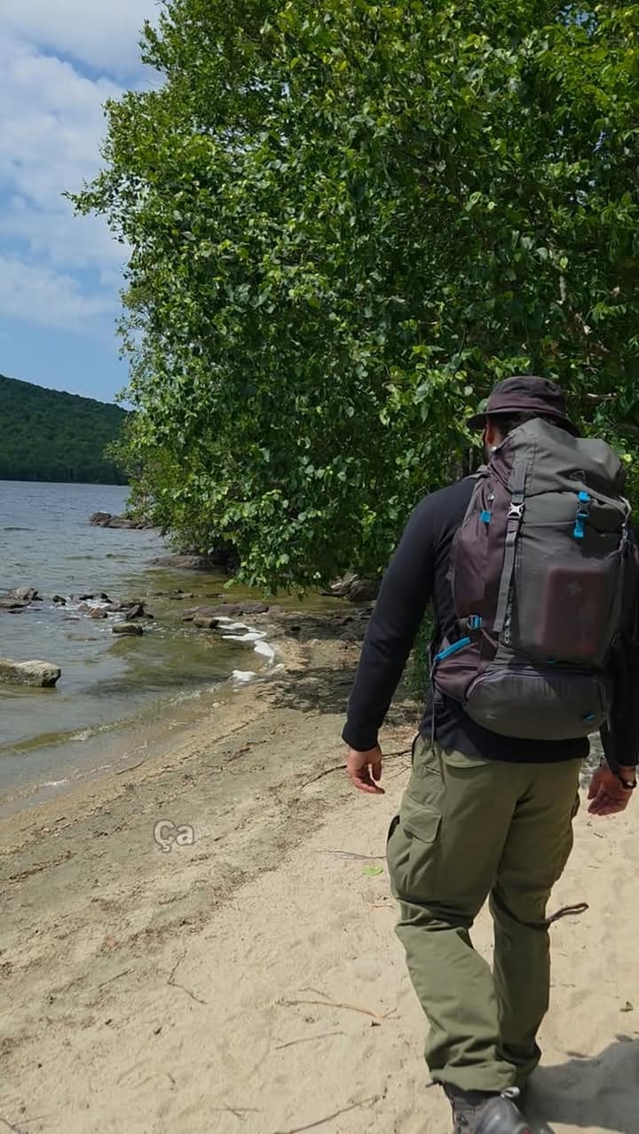 Jacques Fadous range la barre du gym pour un bain de forêt à la Sépaq