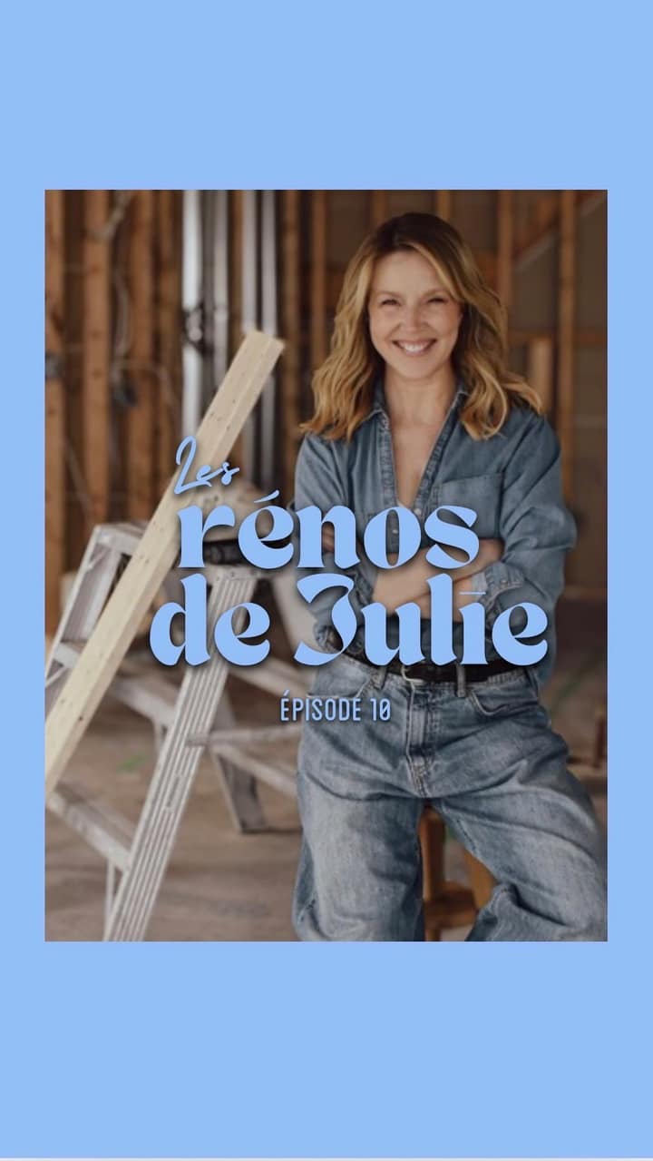 Julie Bélanger voit enfin le bout de ses rénos et cale sur un choix de comptoir