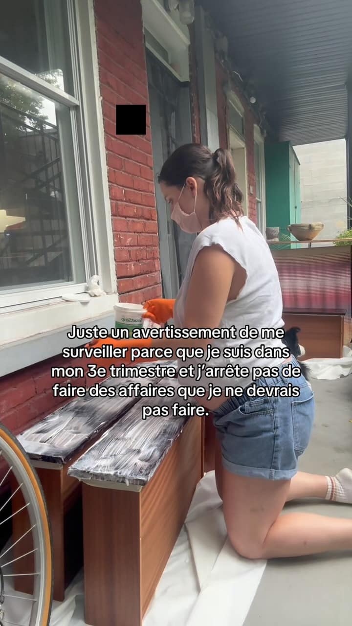 Karine St-Michel glisse un secret coupable et supplie qu'on le cache à son chum