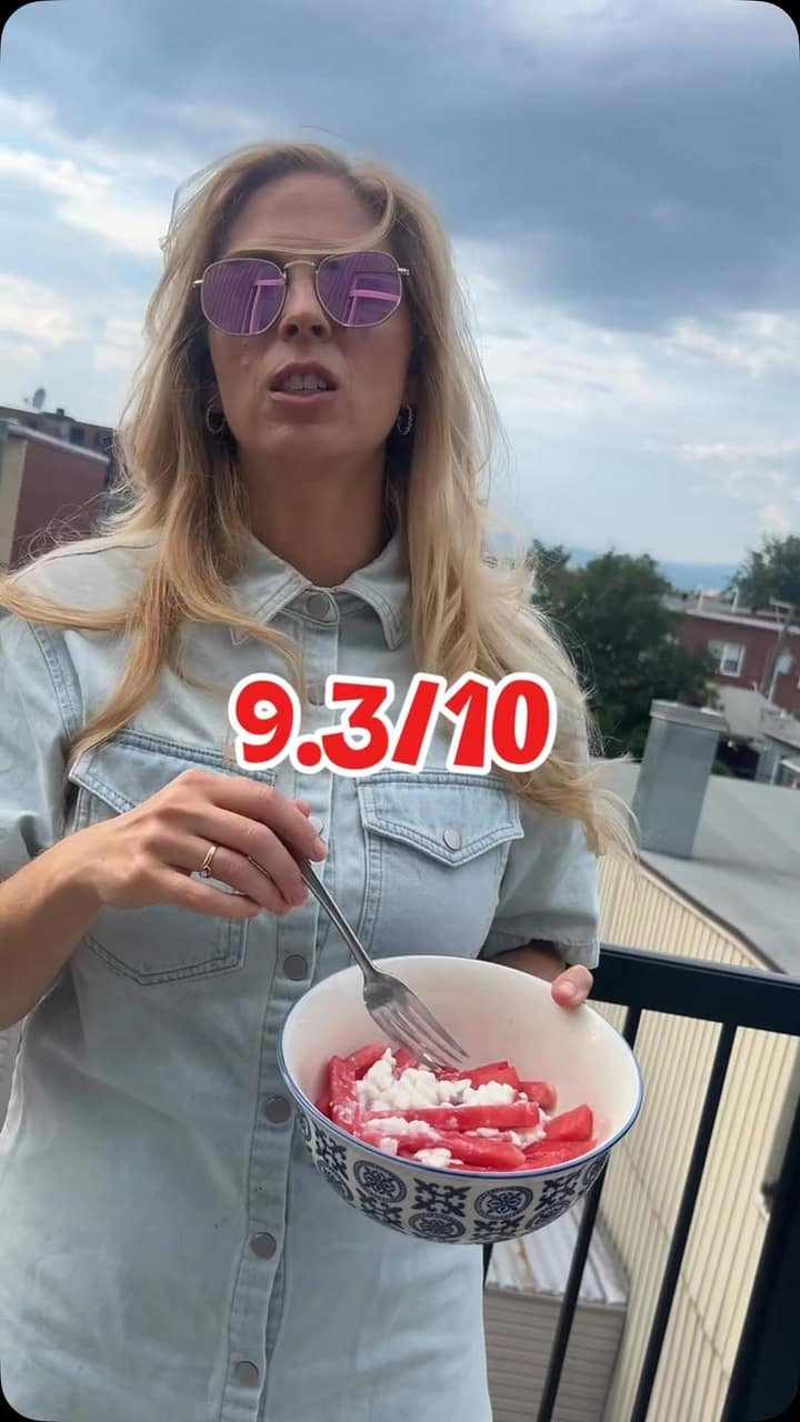 Pascale Marineau goûte le melon d'eau version frite et lâche son verdict sans filtre