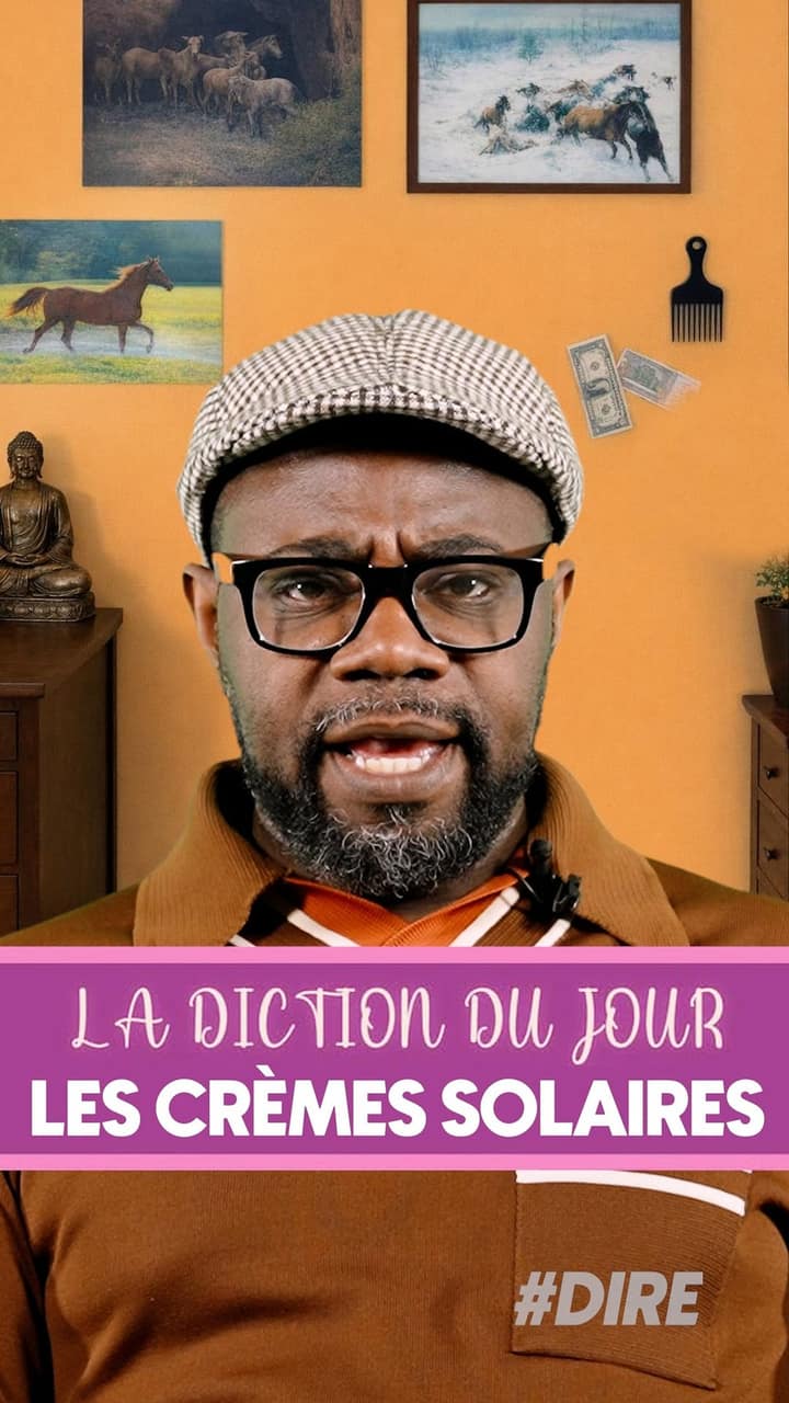 Richardson Zéphir se casse la langue sur les noms de crèmes solaires et t'embarque dans le défi