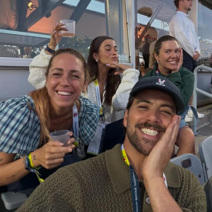 Sansdrick Lavoie range ses clubs de golf le temps d'une soirée tennis à Montréal
